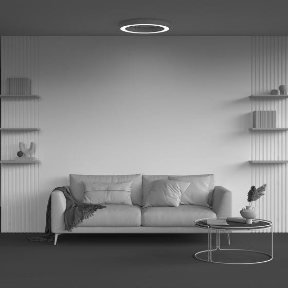 Потолочный светильник Lua белый 600 мм 4