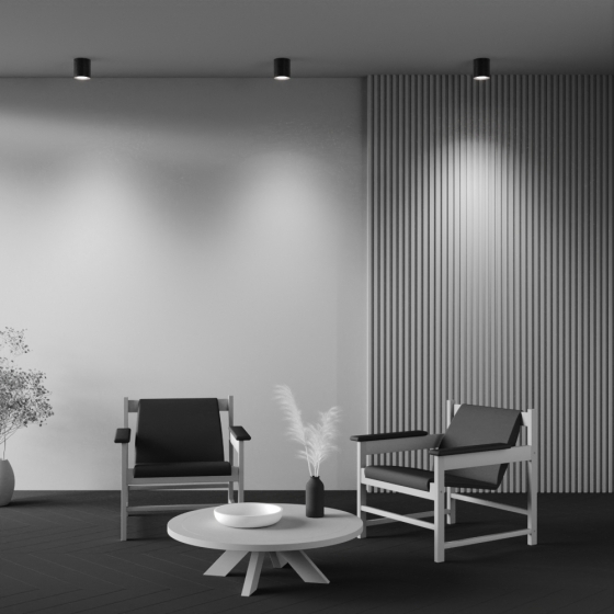 Потолочный светильник Искра черный 4