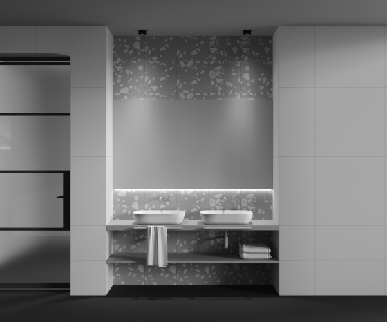 Потолочный светильник Glare черный 80мм 6