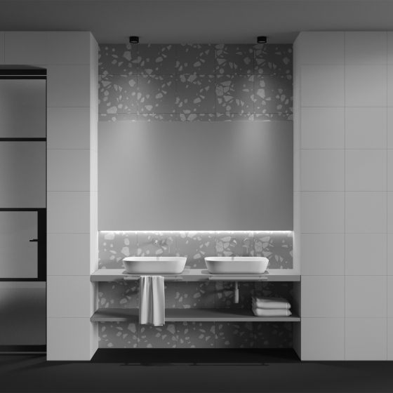 Потолочный светильник Glare черный 80мм 5