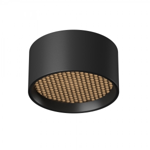 Потолочный светильник Glare черный 80мм