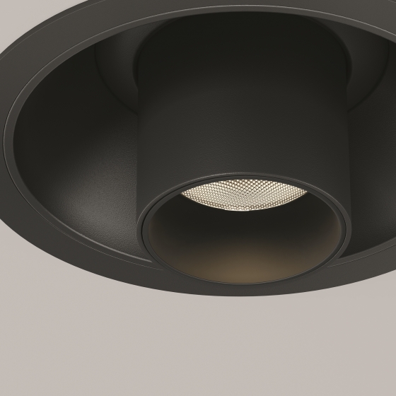 Встраиваемый светильник Focus T черный 5