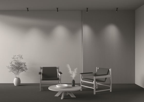 Встраиваемый светильник Focus T черный 8