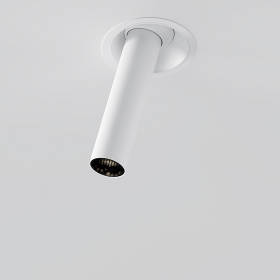 Встраиваемый светильник Focus T белый круглый 10