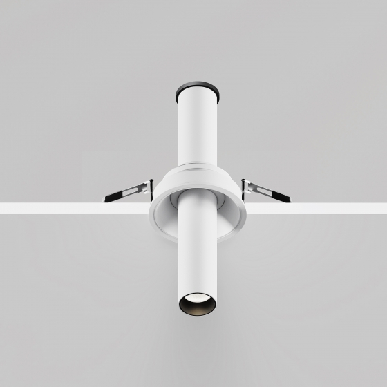 Встраиваемый светильник Focus T белый круглый 5