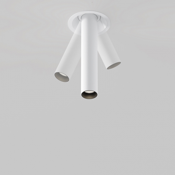 Встраиваемый светильник Focus T белый круглый 7