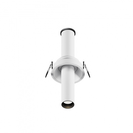 Встраиваемый светильник Focus T белый круглый 1