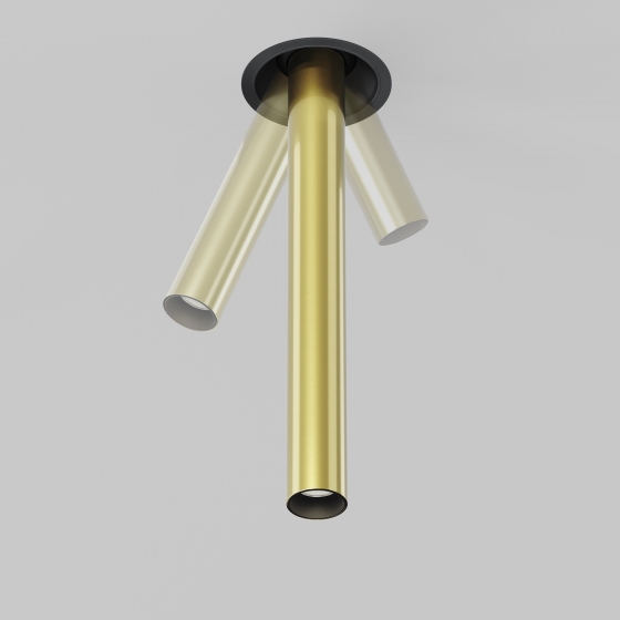 Встраиваемый светильник Focus T черный 7