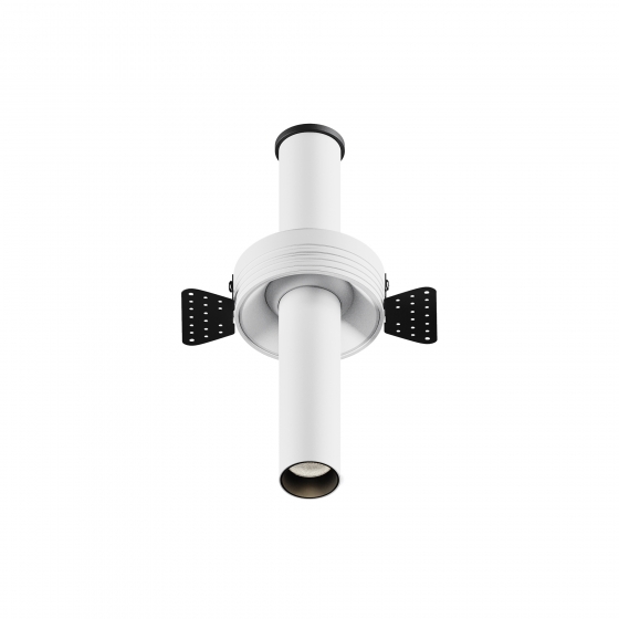 Встраиваемый светильник Focus T белый круглый 1