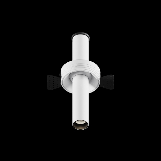 Встраиваемый светильник Focus T белый круглый 4