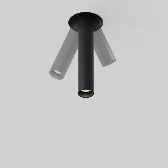 Встраиваемый светильник Focus T черный 6