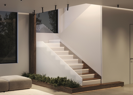 Встраиваемый светильник Focus T черный 2