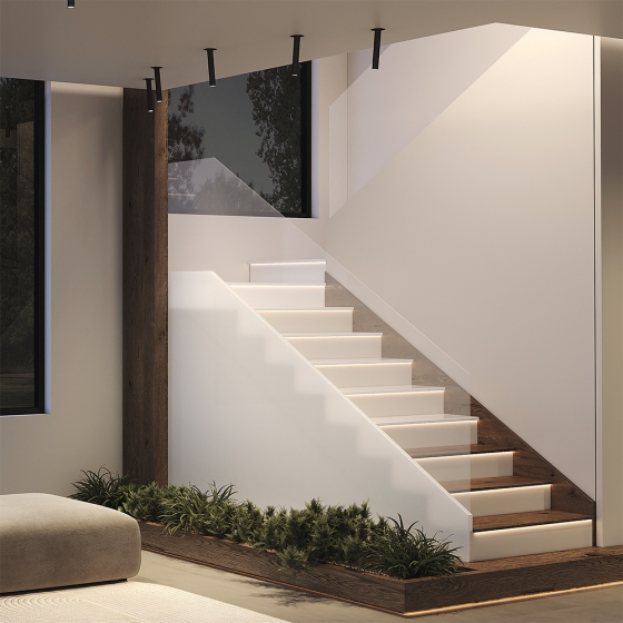 Встраиваемый светильник Focus T черный 3