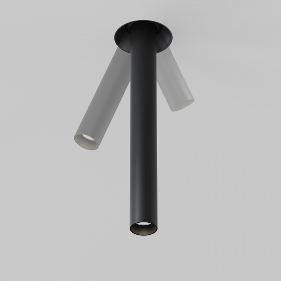 Встраиваемый светильник Focus T черный 8