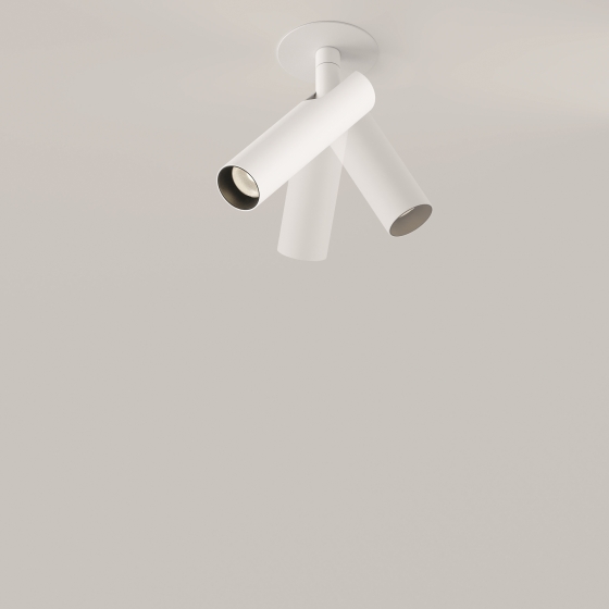 Встраиваемый светильник Focus T круглый белый 9