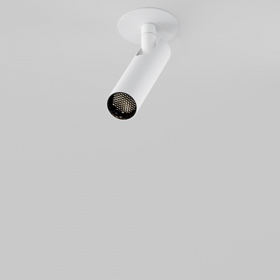 Встраиваемый светильник Focus T круглый белый 24