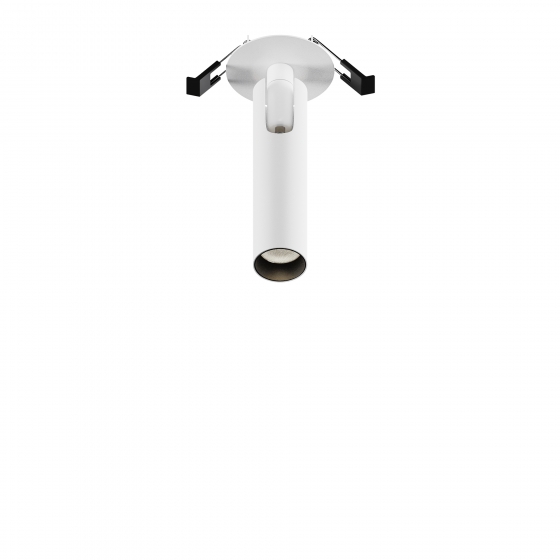 Встраиваемый светильник Focus T круглый белый 1