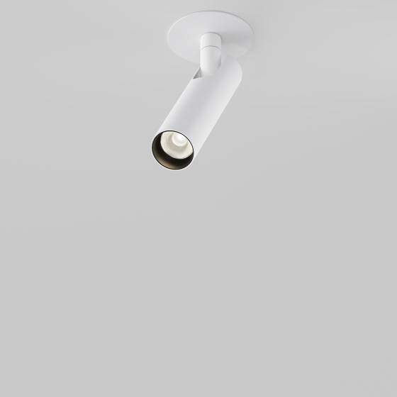 Встраиваемый светильник Focus T круглый белый 17