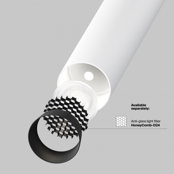 Встраиваемый светильник Focus T круглый белый 15