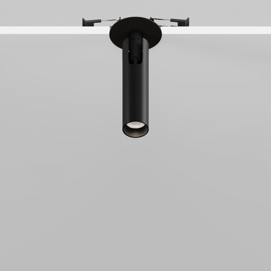 Встраиваемый светильник Focus T черный 30 мм 10