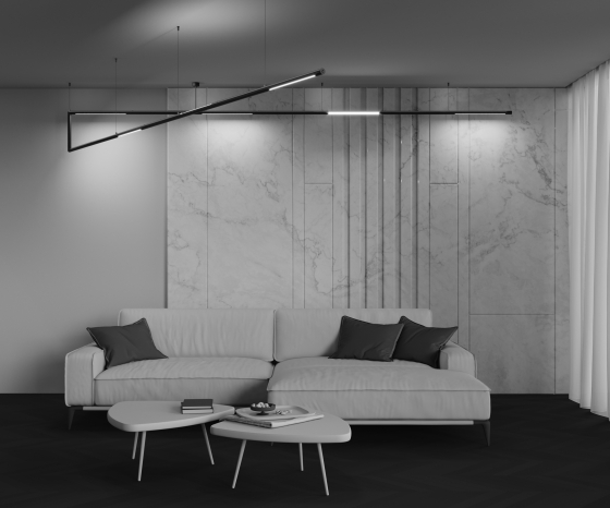 Светильник Basis модульный черный 8