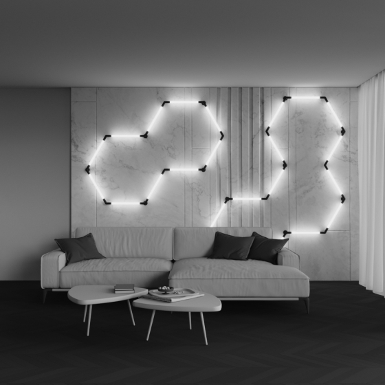 Светильник Larc черный 492мм 5