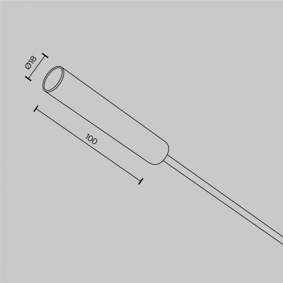 Заглушка с питанием AXITY черная 4