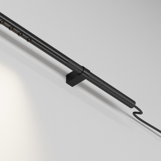 Заглушка с питанием AXITY черная 2