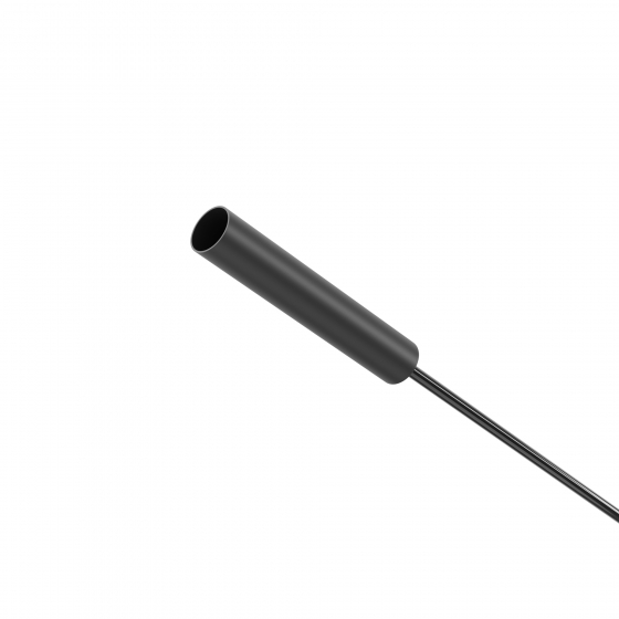 Заглушка с питанием AXITY черная 1