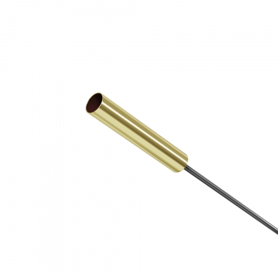 Заглушка с питанием AXITY латунь 18x18 мм 1