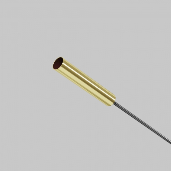 Заглушка с питанием AXITY латунь 18x18 мм 5