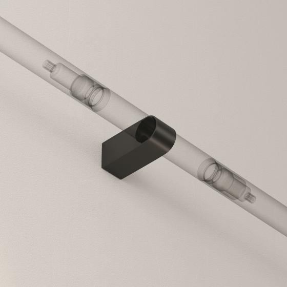 Фиксатор для накладного монтажа AXITY черный 8