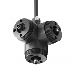 Коннектор T-образный для системы Shelf черный