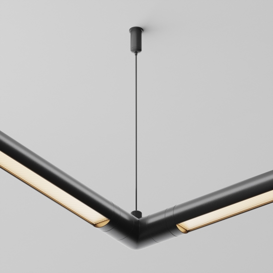 Тросовый подвес Модульная система Shelf черный 1000 мм 2