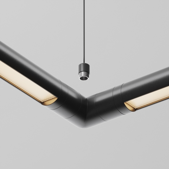 Тросовый подвес Модульная система Shelf черный 1000 мм 4