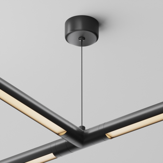 Тросовый подвес 1000мм с потолочной чашей для системы Shelf 2