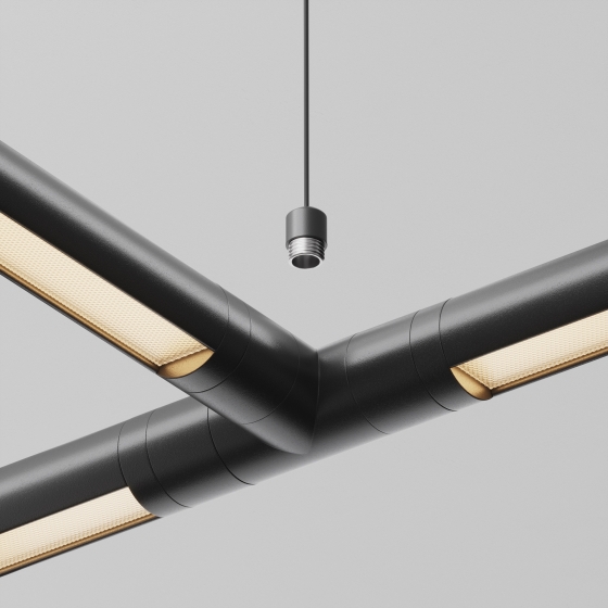 Тросовый подвес 1000мм с потолочной чашей для системы Shelf 4