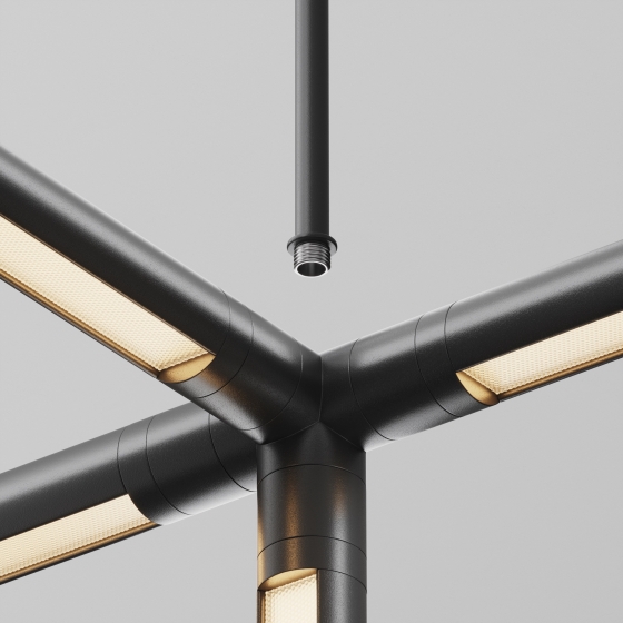 Подвес на жёстком основании Shelf черный 4