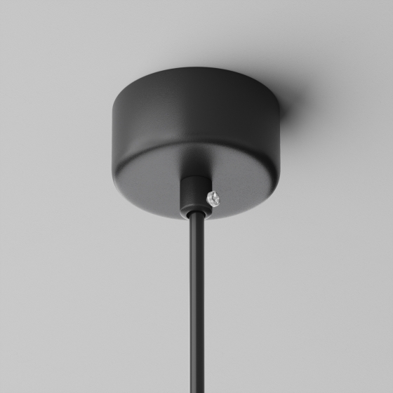 Потолочная чаша Technical Shelf черная 3