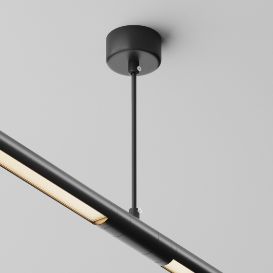 Потолочная чаша Technical Shelf черная 2