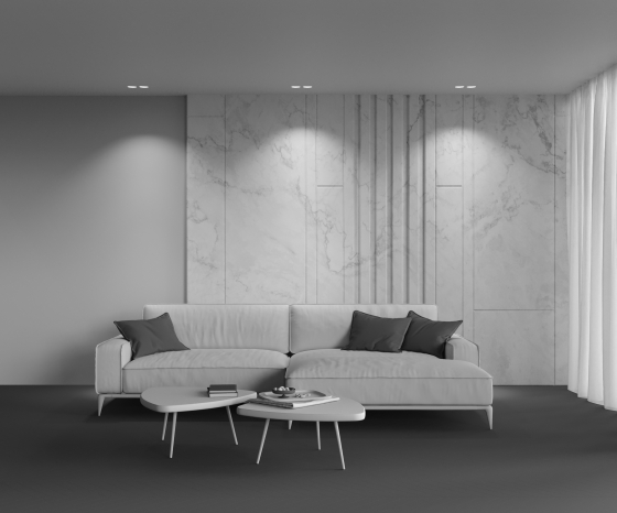 Встраиваемый светильник Gyps Modern белый 2 лампы 3