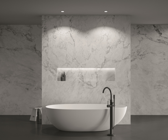 Встраиваемый светильник Zoom черный круглый 6