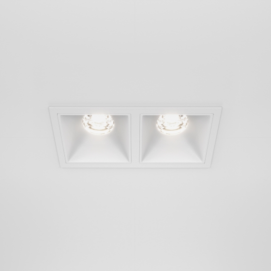 Встраиваемый светильник Альфа LED белый 126x65 мм 12