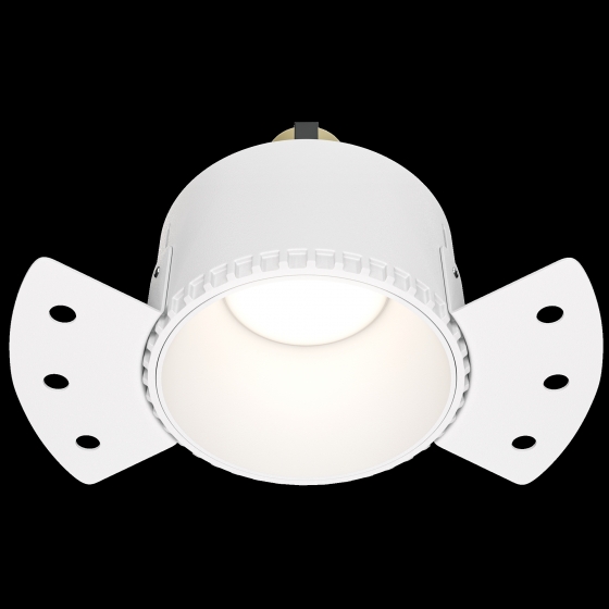 Встраиваемый светильник Share круглый белый 3