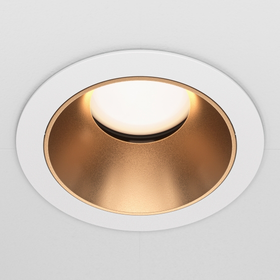 Встраиваемый светильник Share круглый белый 5