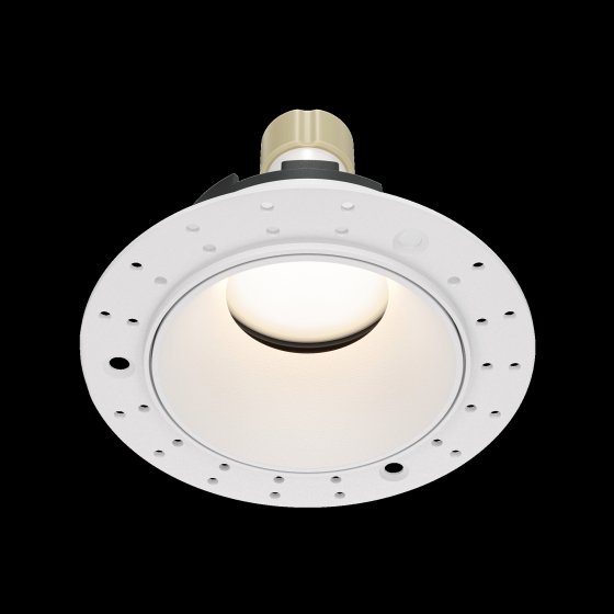 Встраиваемый светильник Share круглый белый 4