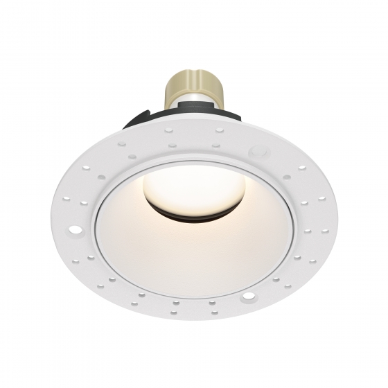 Встраиваемый светильник Share круглый белый 1