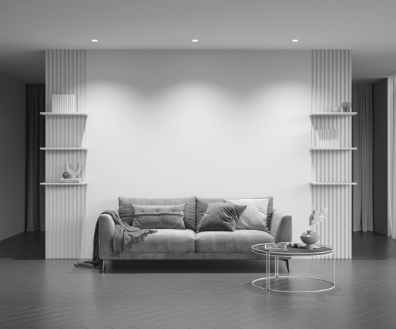 Встраиваемый светильник Share круглый белый 16