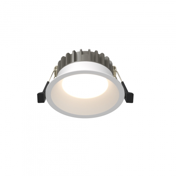 Встраиваемый светильник Okno белый круглый 8