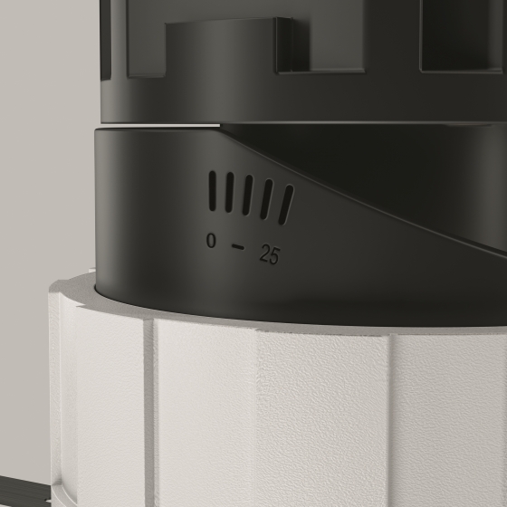 Встраиваемый светильник Wise круглый белый 7